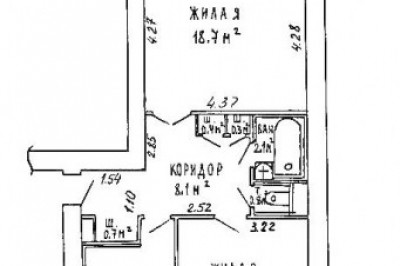 Купить однокомнатную квартиру, Минск, улица Славинского, 39.