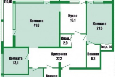 Продажа 3-комнатной квартиры в Минске