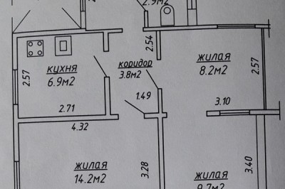 Купить трехкомнатную квартиру, Минск, Автозаводская улица, 27.
