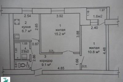 Продам 1-комнатную квартиру в к.п. Нарочь, экологически чистый район.