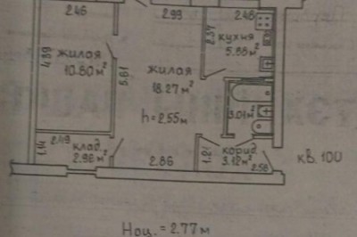 Продажа 2-комнатной квартиры, Минск, Кнорина (Первомайский район)