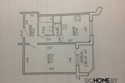 Продажа 2-комнатной квартиры, Минск, г.Браслав