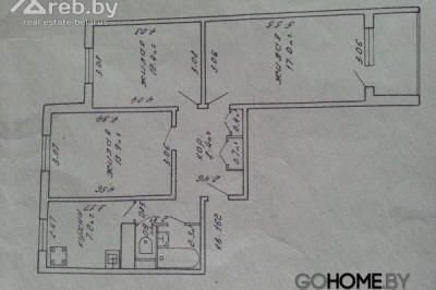 Продажа 3-комнатной квартиры в Минске