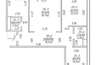 Продажа 3-комнатной квартиры в Минске