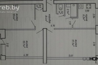 Продажа 3-комнатной квартиры в Минске