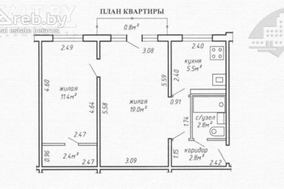 Продажа 2-комнатной квартиры в Минске