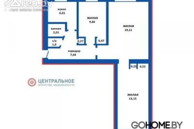 Продажа 3-комнатной квартиры в Минске
