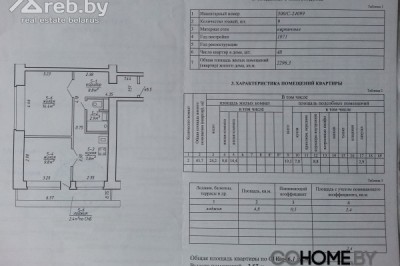 Продажа 2-комнатной квартиры в Минске