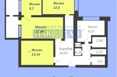 Продажа 4-комнатной квартиры в Минске