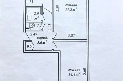 Купить 1-комнатную квартиру в Минске, ул. Якубова, д. 2