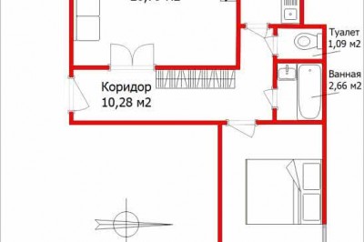 Продажа 2-комнатной квартиры в Минске