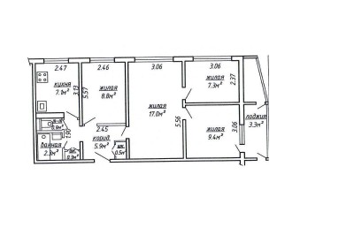 Продажа 4-комнатной квартиры в Минске, пр-т Независимости, д. 127