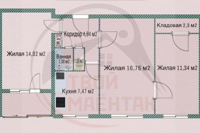 Продажа 3-комнатной квартиры в Минске, ул. Бельского, д. 43