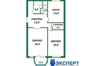 Продажа однокомнатной квартиры в Минске, Партизанский пр-т, 16
