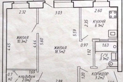 Продажа 2-комнатной квартиры в Минске, ул. Козыревская, д. 31