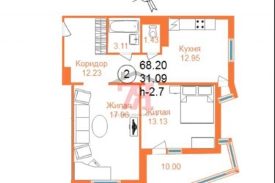 Продажа 2-комнатной квартиры в Минске, ул. Каменногорская, д. 78