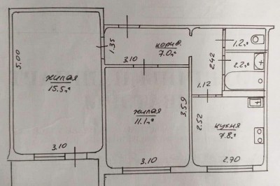 Продажа однокомнатной квартиры в г. Минск (м-н р-н пр. Пушкина), пр. Пушкина, 93