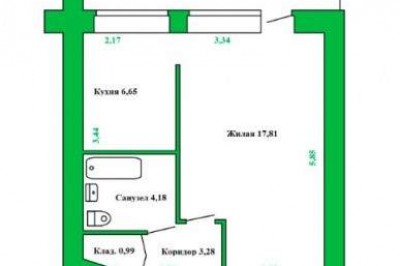 Продажа 1-комнатной квартиры в Минске