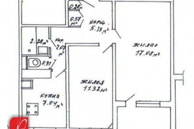Продажа 3-х комнатной квартиры, г. Минск, ул. Радужная, дом 7 (р-н Веснянка). Цена 222 425 руб c торгом