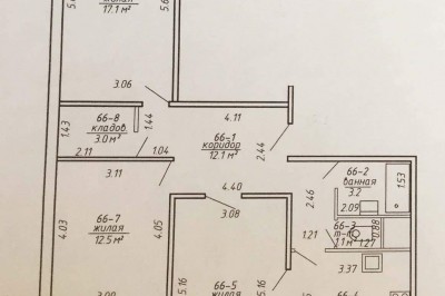 Продажа 3-комнатной квартиры в Минске, ул. Гризодубовой, д. 7